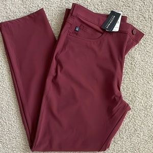 NWT Mizzen+Main 34x30 Helmsman Chino Slim Fit